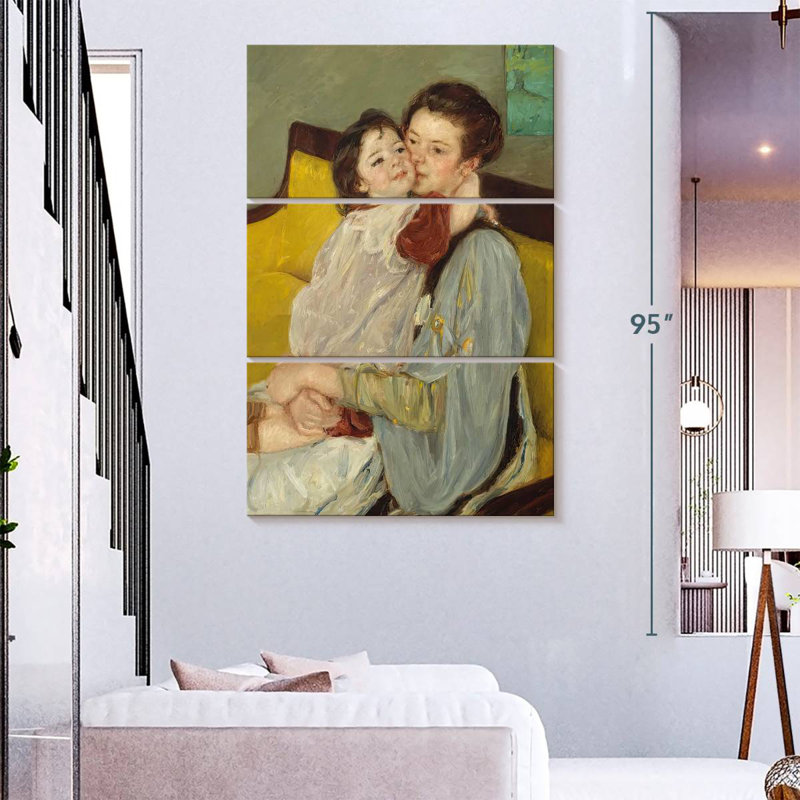 Leisha Caresse Maternelle, 74" H x 48" W