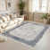 Monaco Series Abrstract Black/Gray/Ivory/Beige Area Rug