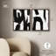 «Lift Machine & B W Machines», ensemble de décorations murales Boho par Art Remedy, cadre en noyer, 16 x 20-867170882-867170904