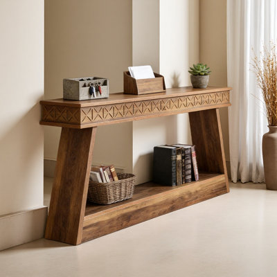 Two-Tiered Sofa Table,Versatile Entryway Table,Console Table