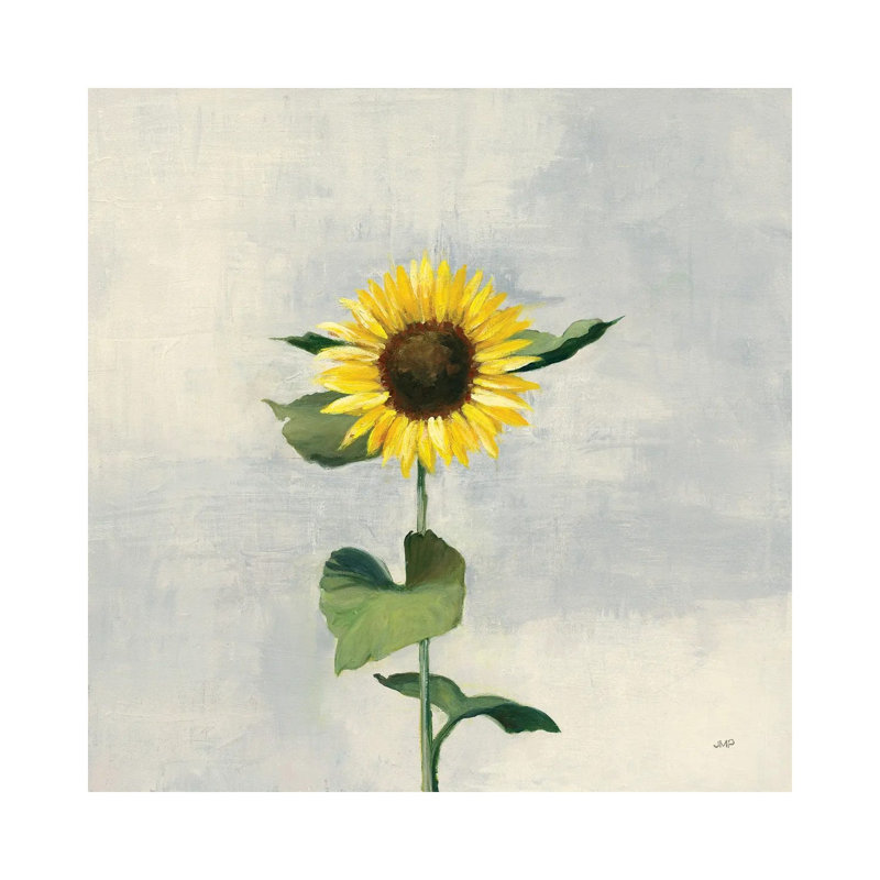 Sunny Blooms II 1 Piece Wrapped Canvas Painting, 93.98 cm H x 93.98 cm W