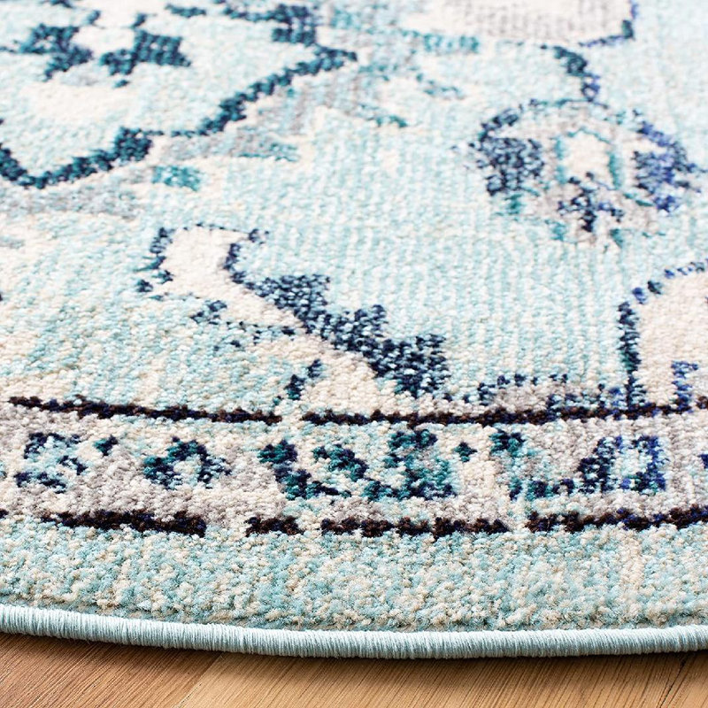 Madison Performance Oriental Rug, Round 6'7"
