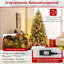Lighted Artificial Pine Christmas Tree-586687458