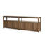 Open Plan Low Bookcase with Storage-836359042-836359068
