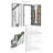 Deux 80'' Front Entry Doors-95265576-95265577-95265578