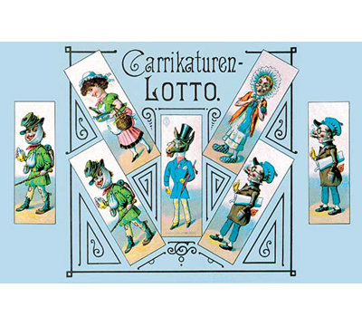 " Carrikaturen Lotto "