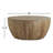 Alcona Bayer Solid Wood Drum Coffee Table
