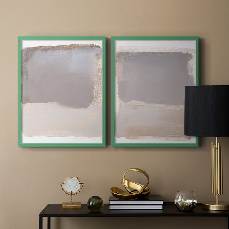 Série ABSTRACT DCCXV - Reproduction encadrée de qualité supérieure - prête à être accrochée - aucun clou requis - aucun clou requis