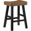 Ensemble de table de bar pour 3 personnes, petit ensemble de table de cuisine avec îlot de cuisine avec 3 tabourets de selle, ensemble de table de salle à manger 4 pièces pour coin-repas, salon, appartement, comptoir, noir / brun