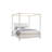 Malco King Oak Four Post Bed-2083889313