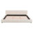 Stylish Beige Upholstered Bed
