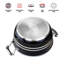 SQ Professional Metallic 5 - Piece Non-Stick Aluminium Cookware Set- Induction Ready-1316274052