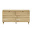 Commode 59 "en rotin avec tiroirs