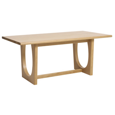 Taushif 270 cm Extendable Oak Dining Table