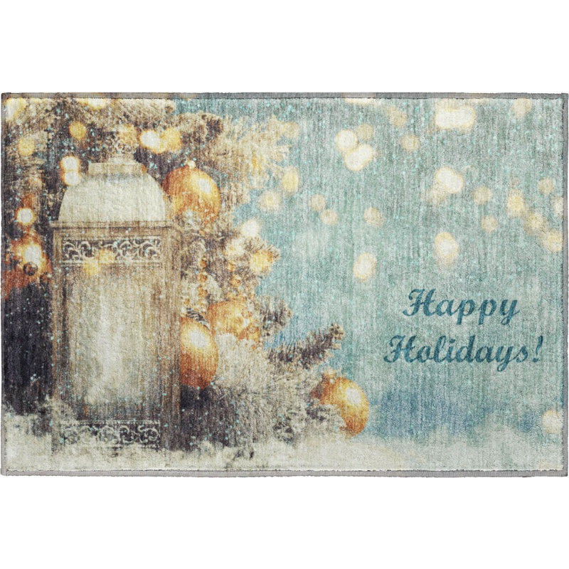 Tapis Cerrito avec envers antidérapant, Rectangle 1 pi 8 po x 2 pi 6 po