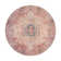 Griffey Vintage Boho Machine Washable Red/Blue Non-Slip Backing Area Rug