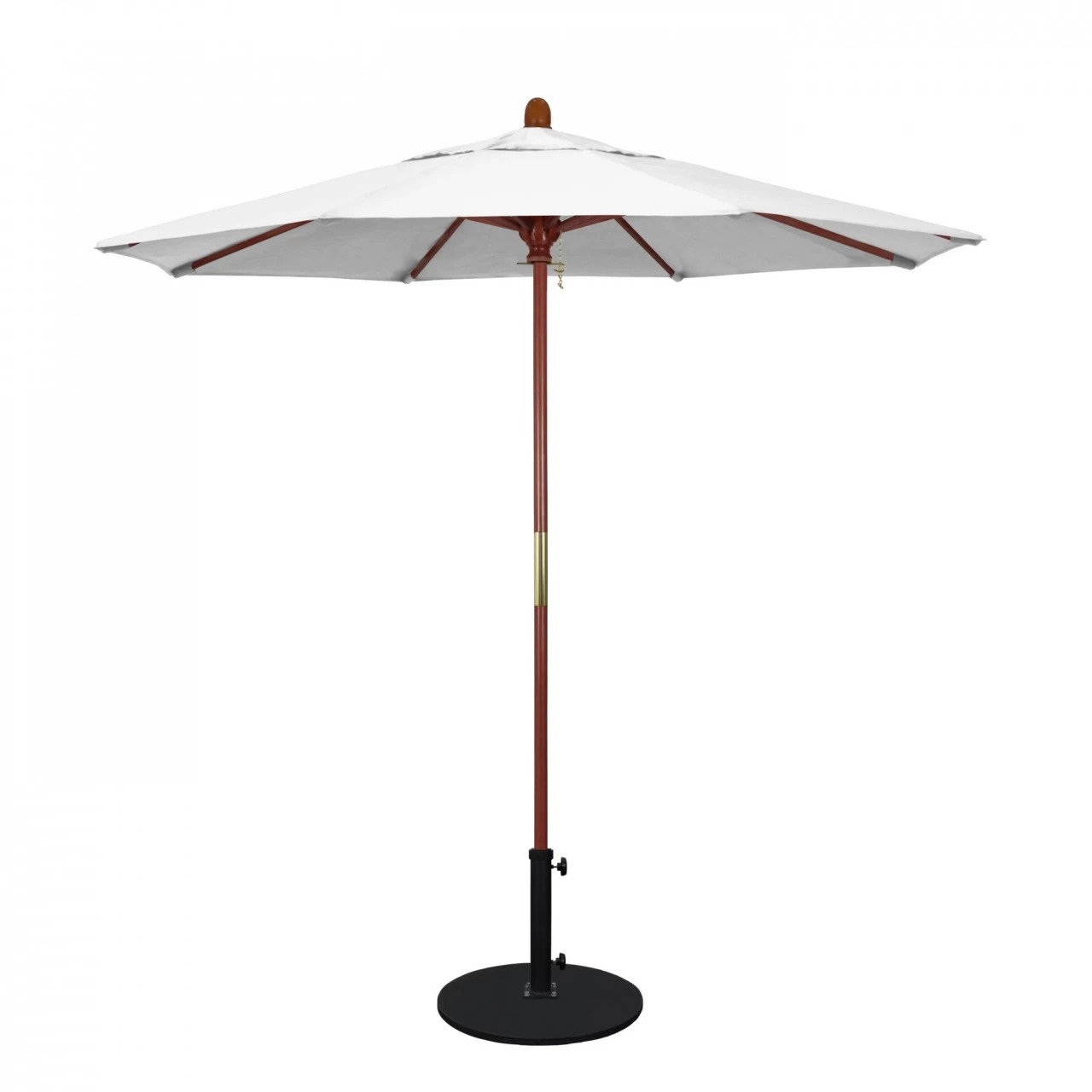 Manford 7.5' Umbrella, Canvas Natural Sunbrella® Canvas