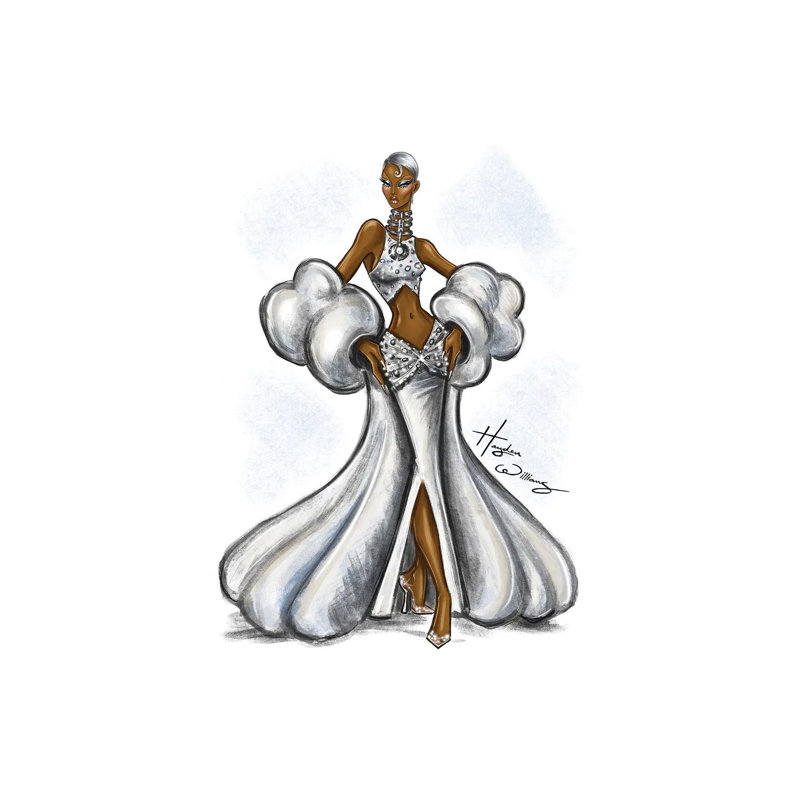 Cloud Dancer - HWI581, Toile tendue, Ne s’applique pas, H 18 po x l 12 po