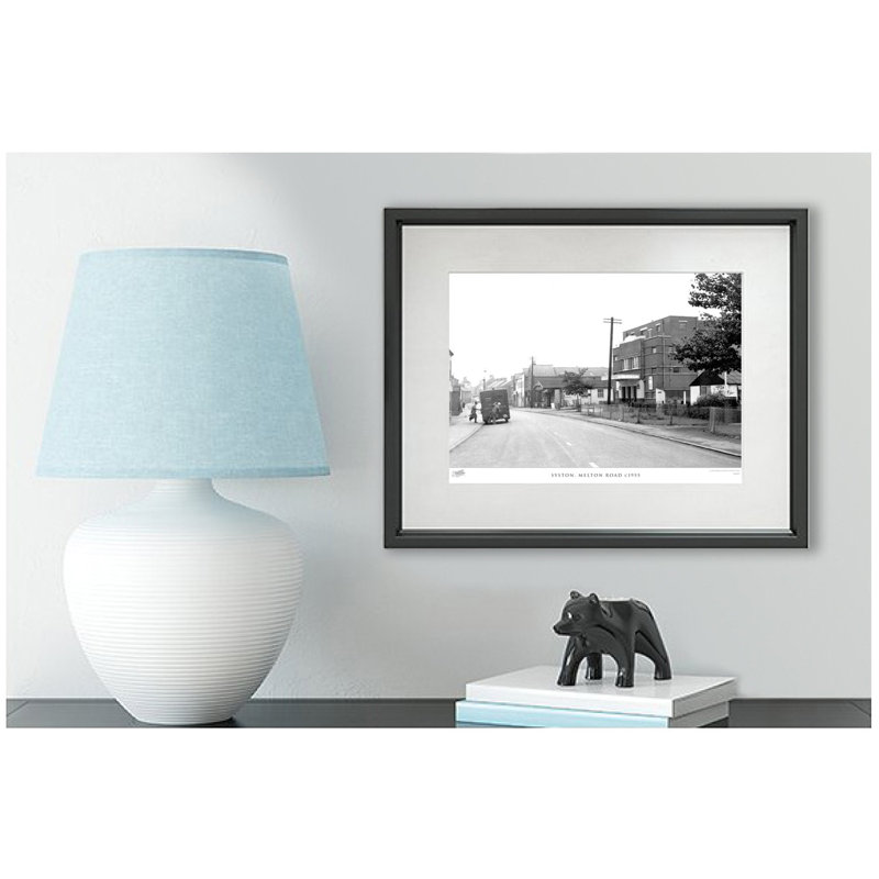 Syston, Melton Road C1955 - Single Picture Frame Print, 48.4cm H x 63.6cm W x 2.3cm D