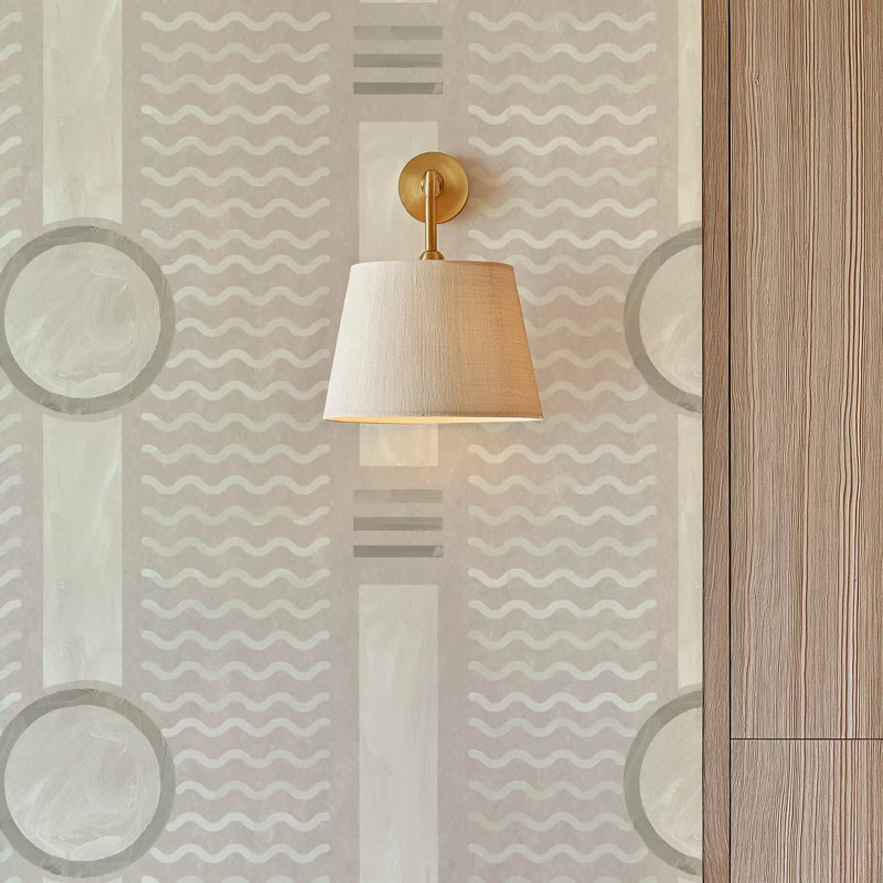 South Beach Facade - Wallpaper, Ivory, Premium Paper