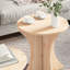 Coffee Table Solid pine wood Tables Living Room Round Rustic Low-263423815