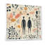 Personnages folkloriques dans les champs - Couple - Impression sur toile encadrée-1087562052-1087562106