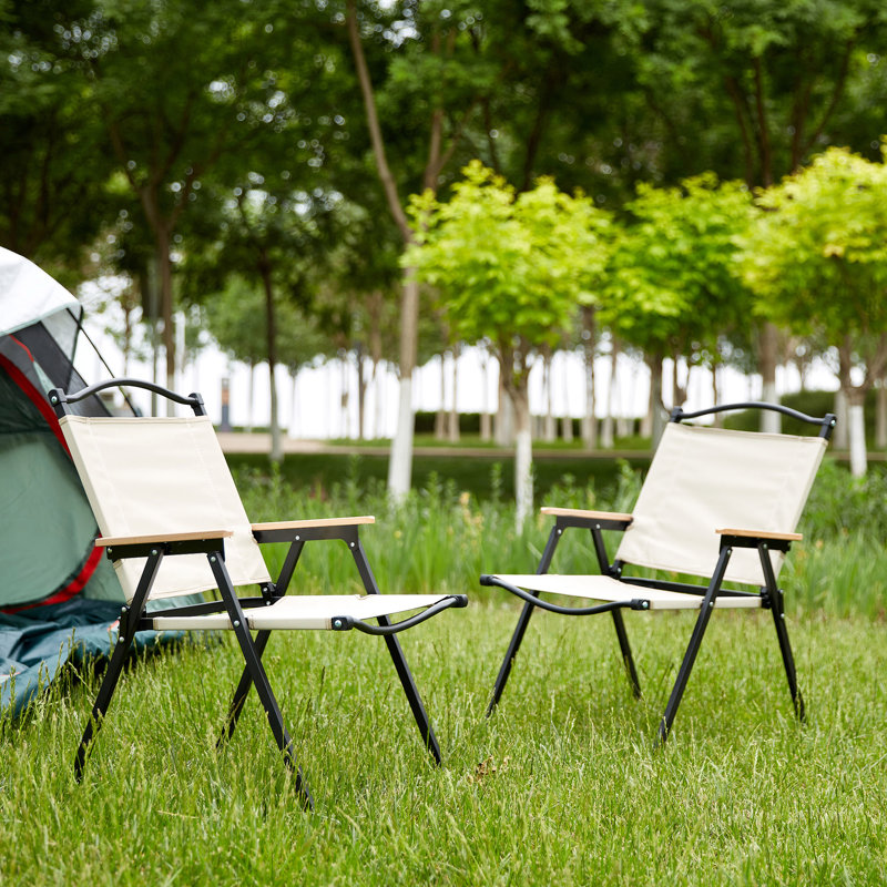 Chaise d'extérieur pliante 2 pièces