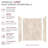Transolid Lusso 60-in x 48-in x 72-in Glue to Wall 3-Piece Shower Wall Kit, Creme Carmel-116172913-116172921