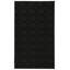 Ensemble de tapis touffetés à motif géométrique noir et blanc touffeté