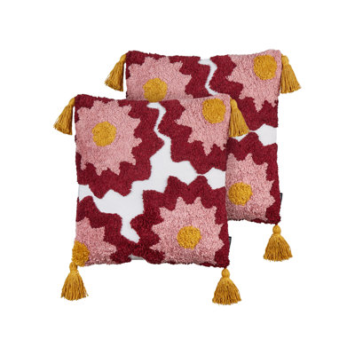 Sela Floral Square Cushion