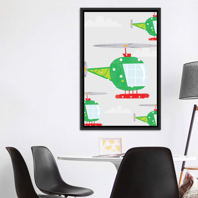 In the Air Helicopters - impression d'art graphique