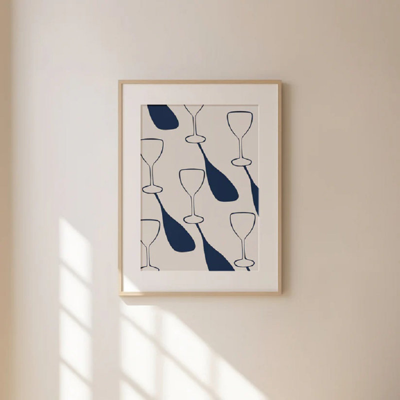 Liquid Therapy Blueprint, 60cm H x 42cm W
