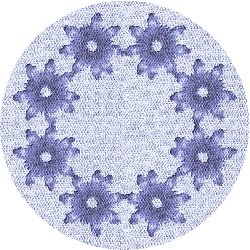 Indoor Rug, Round 7'