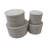 Fabric Dinnerware Storage Set