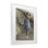 «Girl with Sun Hat Walking», reproduction encadrée sous verre, conception de Kendra Dew