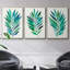 «Palm Frond Flow I», reproduction sur toile 3 pièces-91887535-91887536