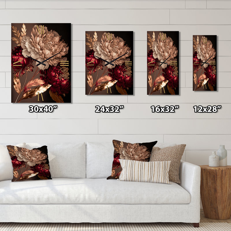 Horloge murale Jerlyn, Grand