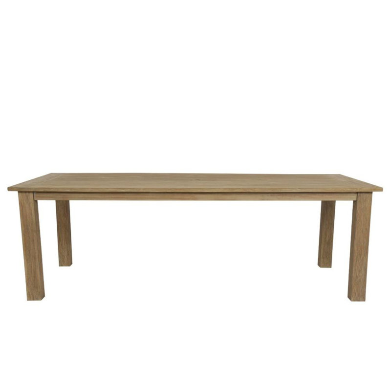 Vienna Outdoor Dining Table, 91" L x 39" W