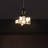Pentagram LED Solid Crystal-Style Glass Bulb, 3000K Warm White, E26/27 Medium Base Bulbs (Base not included)