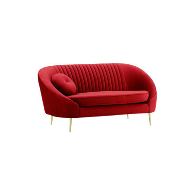 Avlynn 2 Seater Velvet Sofa