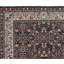 Tapis noir de haute qualité noué à la main