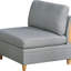 Ensemble de canapé modulaire contemporain en acier Dorris 5X-50121947-50121946