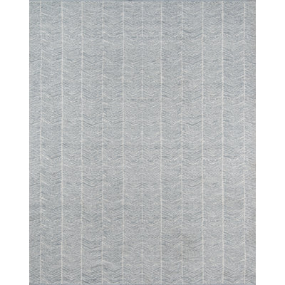 Easton Geometric Area Rug in Gray