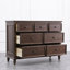 Commodes décoratives modernes en bois massif. Commode d'appoint en bois massif-99183234