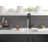 Monrovia Bar Faucet with Pull Down Sprayer-66893348