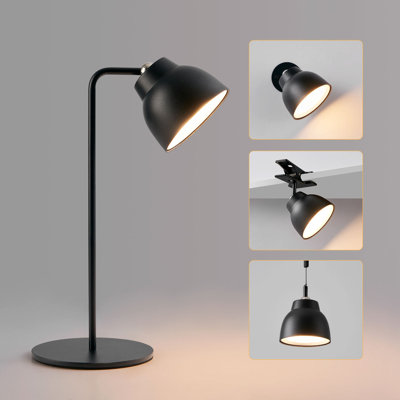 4 In 1 Rechargeable LED Table Lamp, Multifunctional USB Battery Operated Light, Magnetic Detachable Light, Dimmable