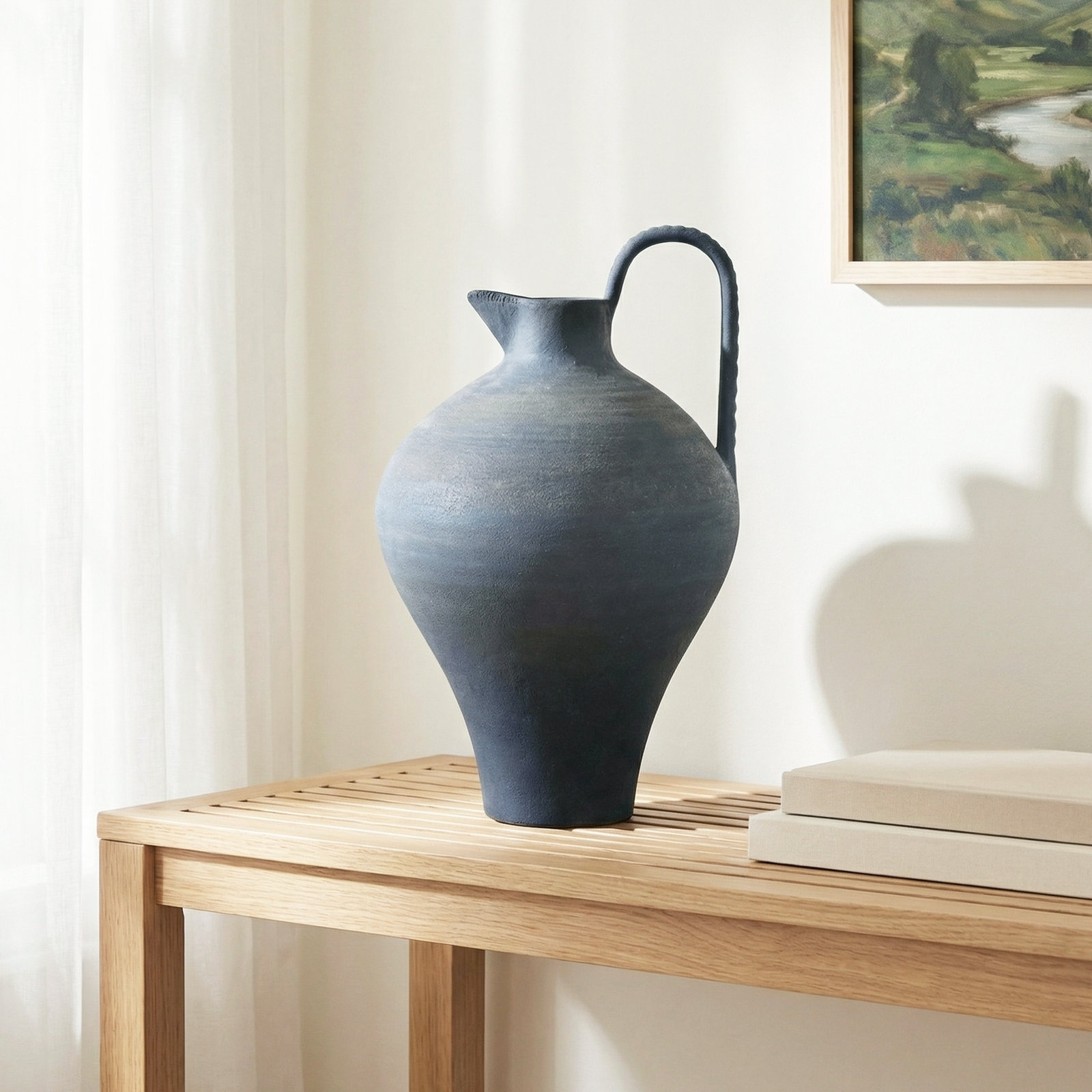 Turnbull 14'' Handmade Ceramic Table Vase