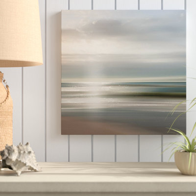 «Réglage du soleil», reproduction de peinture acrylique encadrée