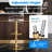 Clear Bar Stools Set of 2, Acrylic Bar Stools Swivel Transparent Bar Stools, Adjustable Height Counter Stools for Kitchen, Dining Room,Gold-622843870-625471801