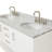 73'' Double Bathroom Vanity with Carrara Marble Top-80478317-80478320-125308249